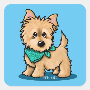 Cute Cairn Square Sticker