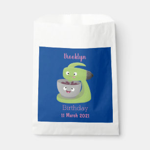 Cute cake mixer kitchen appliance cartoon favour bags