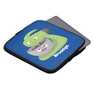 Cute cake mixer kitchen appliance cartoon laptop sleeve