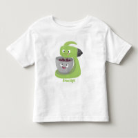 Cute cake mixer kitchen appliance cartoon