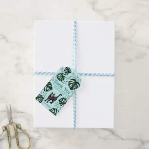 Cute Calavera Cats Kids Birthday Party Favour Tags