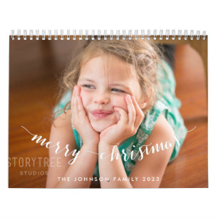 Cute Calendar For Merry Christmas 2023