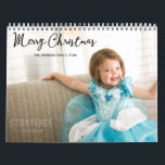 Cute Calendar With Christmas Greetings<br><div class="desc">In cute calendar (January - December) with Christmas greetings you can find a lot of pictures of cute kids and their families. But you can easily replace these photo with your and make your unique and special calendar with your kids, family members or anything you love the most. United States...</div>