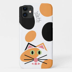 Cute Calico Cat Customisable Case-Mate iPhone Case