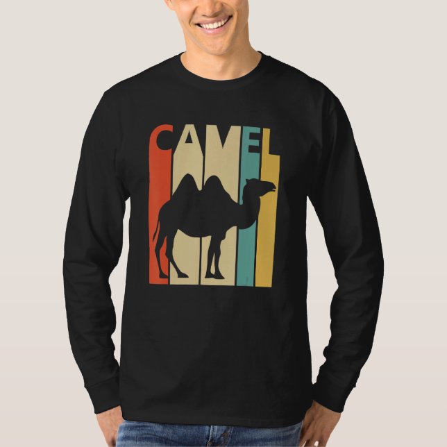 Cute Camel Animal T-Shirt (Front)