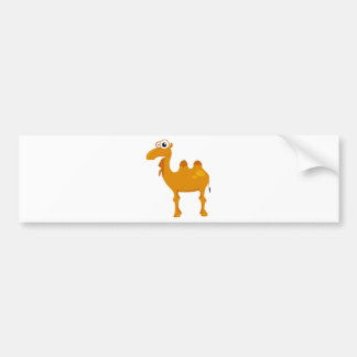 Cute camel bumper sticker