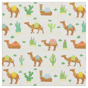 Cute Camels Fabric