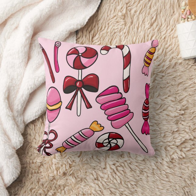 Cute  Candy   Cushion (Blanket)