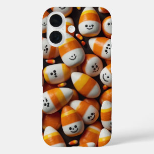 Cute Candy Halloween iPhone 16 Case