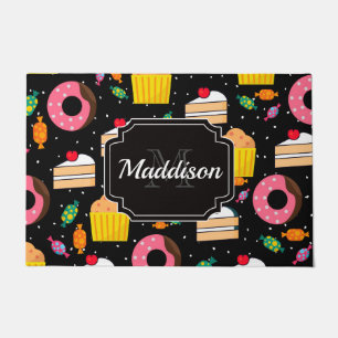 Cute Candy Pattern Doormat
