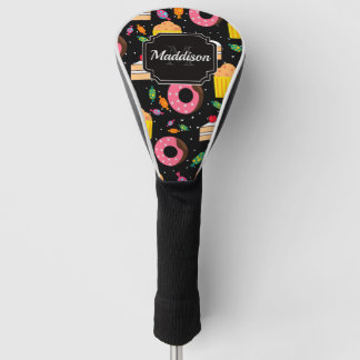 Cute Candy Pattern Golf Head Cover