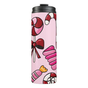 Cute Candy Thermal Tumbler