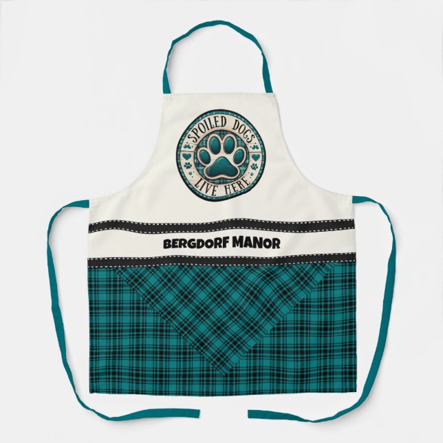 CUTE CANINE  APRON (Front)