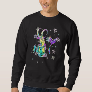 Cute Capricorn Horoscope Zodiac Sign Capricorn Sweatshirt
