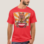 Cute Capybara Eating Ramen Funny Animal Anime Mang T-Shirt<br><div class="desc">Cute Capybara Eating Ramen Funny Animal Anime Manga .sales, sale, retail, retailers, store, amazon, price, ecommerce, shopping, shop, onlineshopping, fashion, clothes, cart, shoppingday, etsy, sale, today, blackfriday, etsyshop, code, shopsmall, smallbusiness, deals, business, christmas, shoponline, cybermonday, discount, free, promo, freeshipping, promocode, love, epiconetsy, boutique, onlinestore, appstore, job, manager, price, bogo, service,...</div>