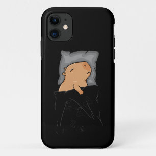 Cute Capybara Gift Women Kids Sleeping Capybara Case-Mate iPhone Case