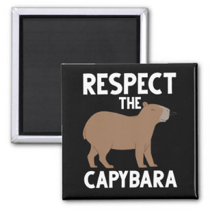 Cute Capybara Lover Animal Awareness Magnet