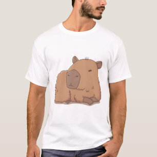 Cute Capybara Relaxing T-Shirt