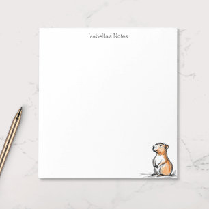 Cute Capybara Sketch  Notepad
