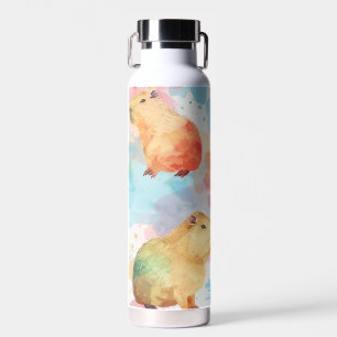 Cute Capybara Water Bottle