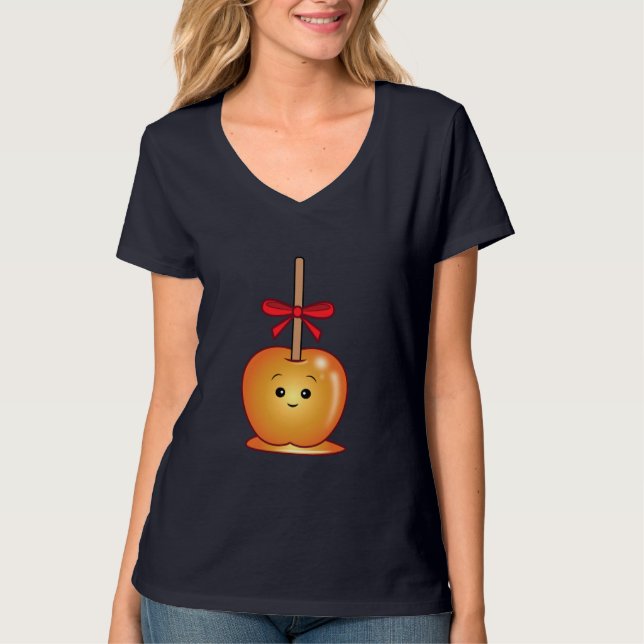 Cute Caramel Apple T-Shirt (Front)