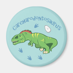 Cute Carcharodontosaurus Magnet