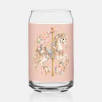 Cute Carousel Horse Vintage Art