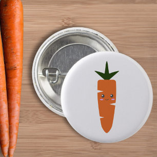 Cute Carrot 3 Cm Round Badge