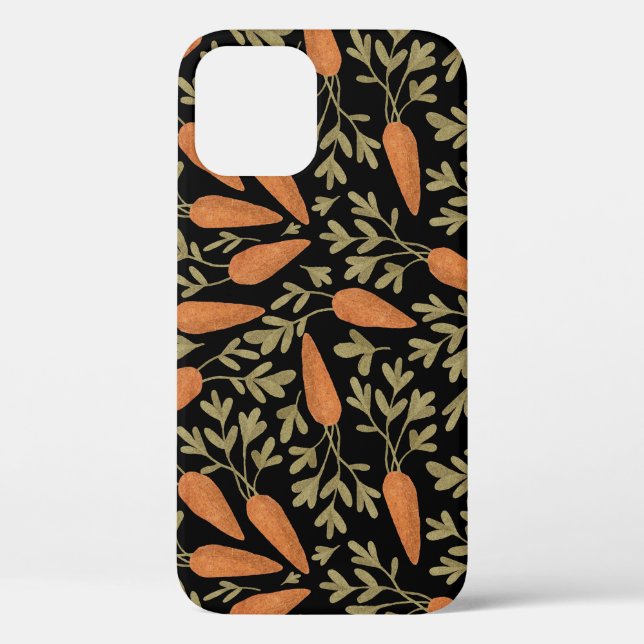 Cute Carrot Hand Drawn Pattern Case-Mate iPhone Case (Back)