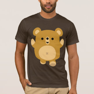 Cute Cartoon Affectionate Bear T-shirt