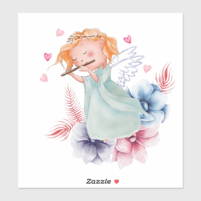 Cute Cartoon Angel (Sheet)