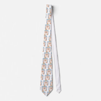 Cute Cartoon Angel Pig Tie