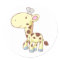 Cute Cartoon Baby Giraffe Shirts