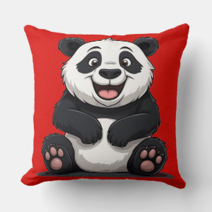 Cute Cartoon Baby Panda Cushion