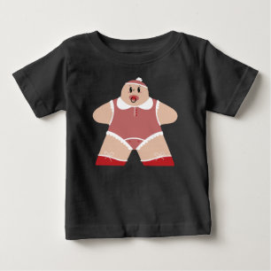 Cute Cartoon Baby with Pacifier T-Shirt