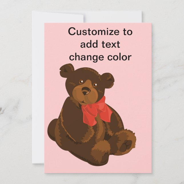 Cute cartoon bear (Front)