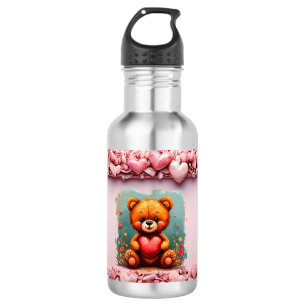 Cute Cartoon Bear 532 Ml Water Bottle