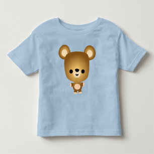 Cute Cartoon Bear Cub Baby Toddler T-Shirt