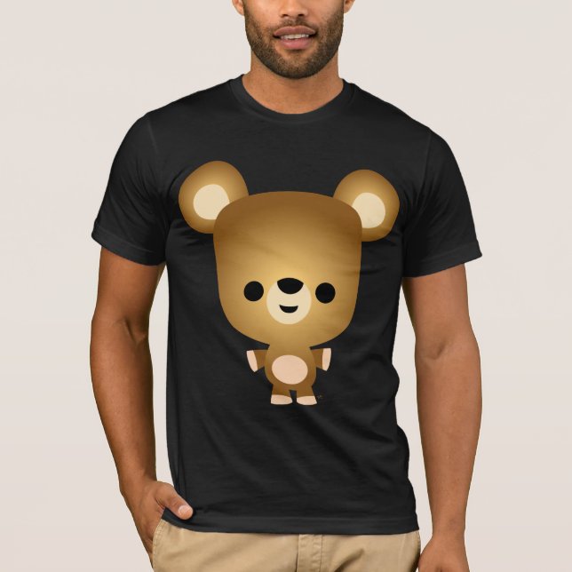 Cute Cartoon Bear Cub T-Shirt (Front)