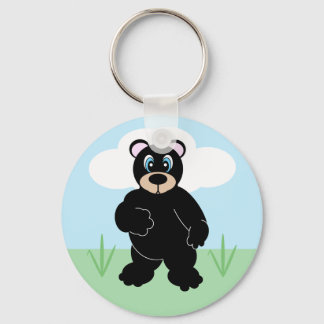 Cute Cartoon Bear Keychain