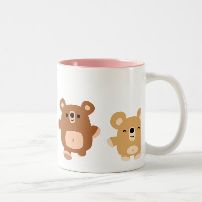 Cute cartoon Bears 3 mug (Right)