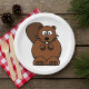 Cute Cartoon Beaver Funny Woodland Animal 