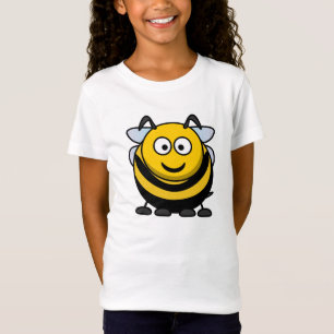 Cute Cartoon Bumble Bee Kids T-shirt
