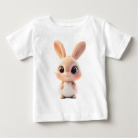 Cute Cartoon Bunny – Big-Eyed Rabbit Design