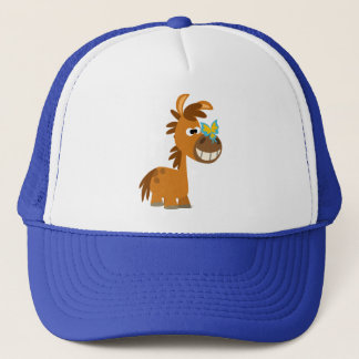 Cute Cartoon Butterfly Pony Hat