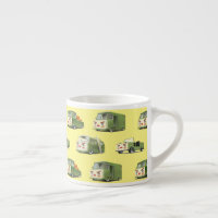 Cute Cartoon Cars Lineup