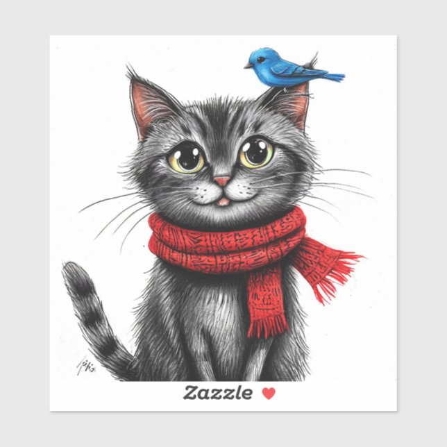 Cute cartoon cat (Sheet)