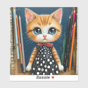 Cute cartoon cat
