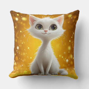 Cute cartoon cat cushion