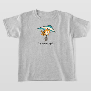 Cute Cartoon Cat Pun Design T-Shirt